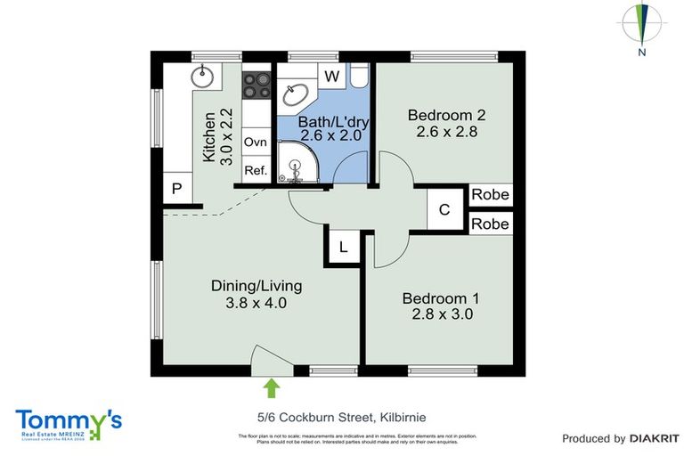 Photo of property in 6f5 Cockburn Street, Kilbirnie, Wellington, 6022