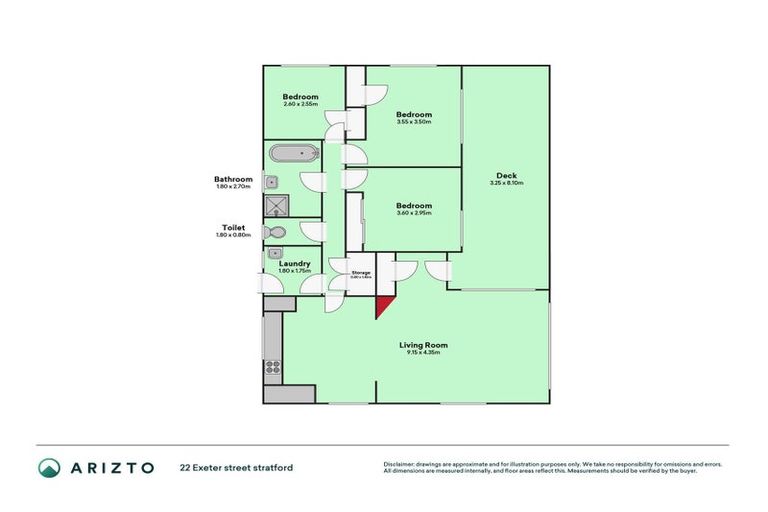 Photo of property in 22 Exeter Street, Stratford, 4332