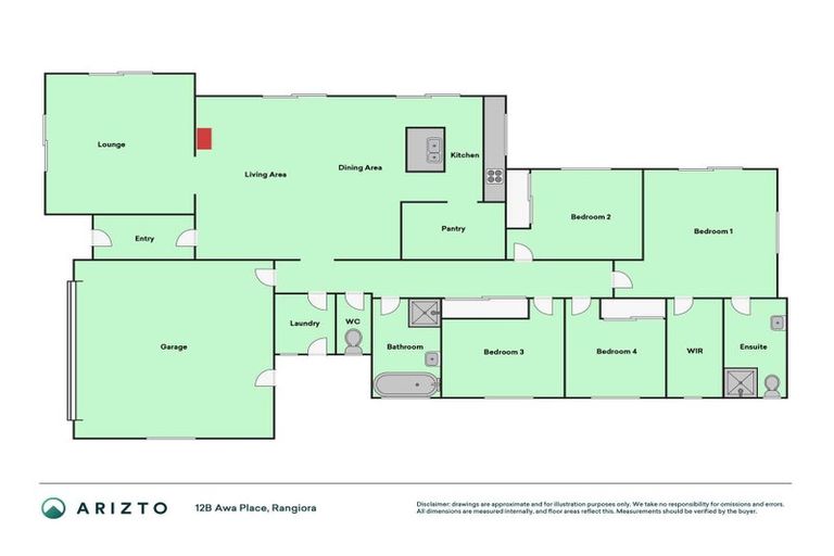 Photo of property in 12b Awa Place, Rangiora, 7400