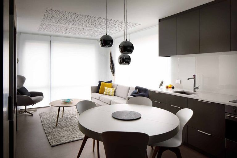 Photo of property in Sanctum Apartment, 10 Ebor Street, Te Aro, Wellington, 6011