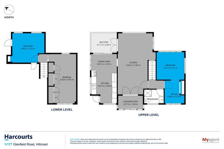 Photo of property in 1/177 Glenfield Road, Hillcrest, Auckland, 0627