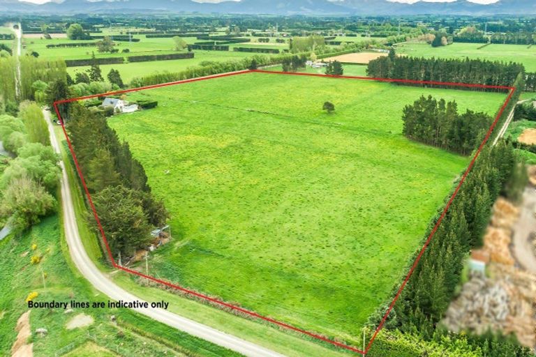 Photo of property in 132 Egans Road, Fernside, Rangiora, 7471
