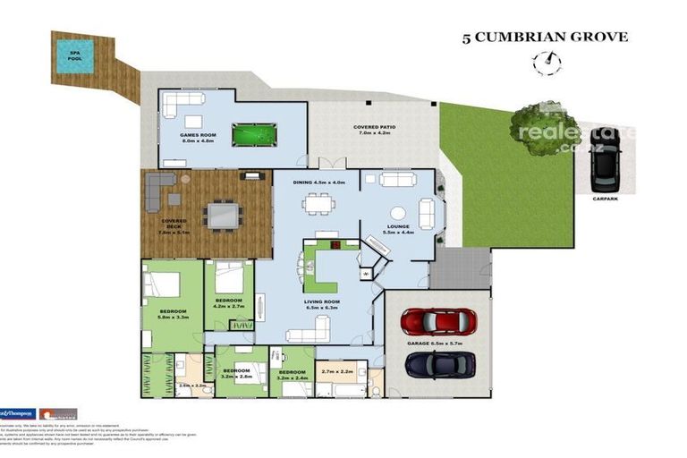 Photo of property in 5 Cumbrian Place, Conifer Grove, Takanini, 2112