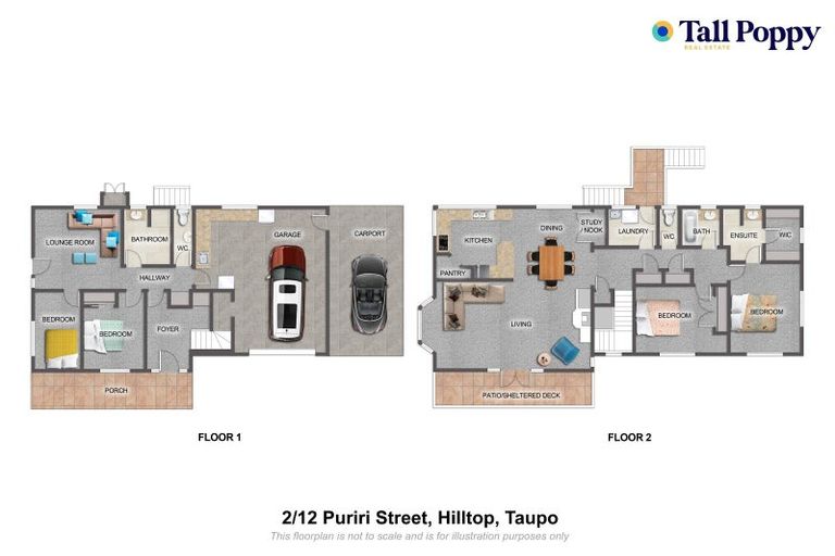 Photo of property in 2/12 Puriri Street, Hilltop, Taupo, 3330