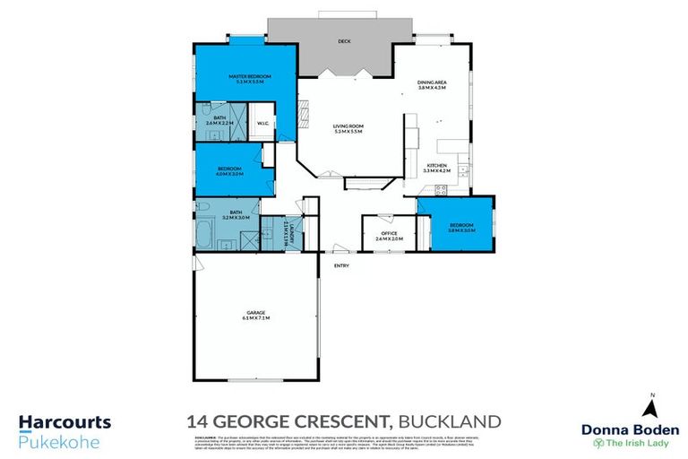 Photo of property in 14 George Crescent, Buckland, Pukekohe, 2677