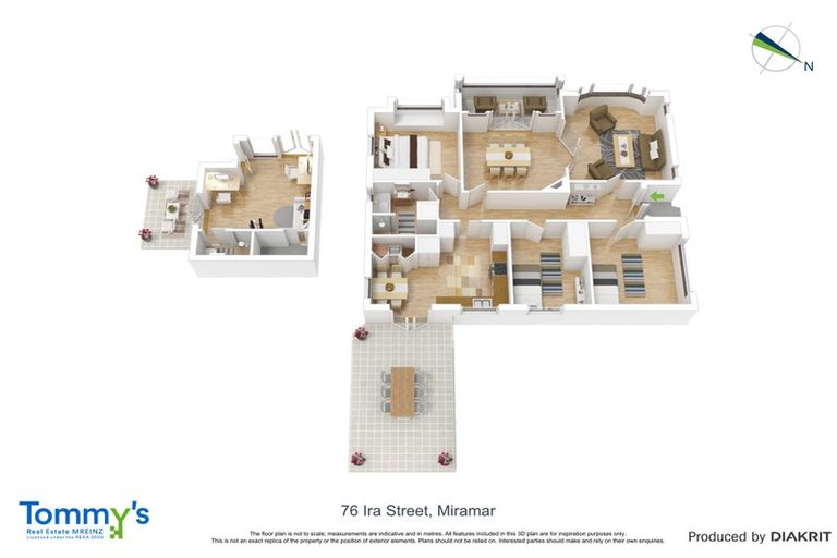 Photo of property in 76 Ira Street, Miramar, Wellington, 6022