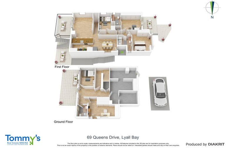 Photo of property in 69 Queens Drive, Lyall Bay, Wellington, 6022