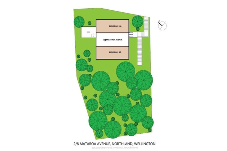 Photo of property in 2/8 Mataroa Avenue, Northland, Wellington, 6012