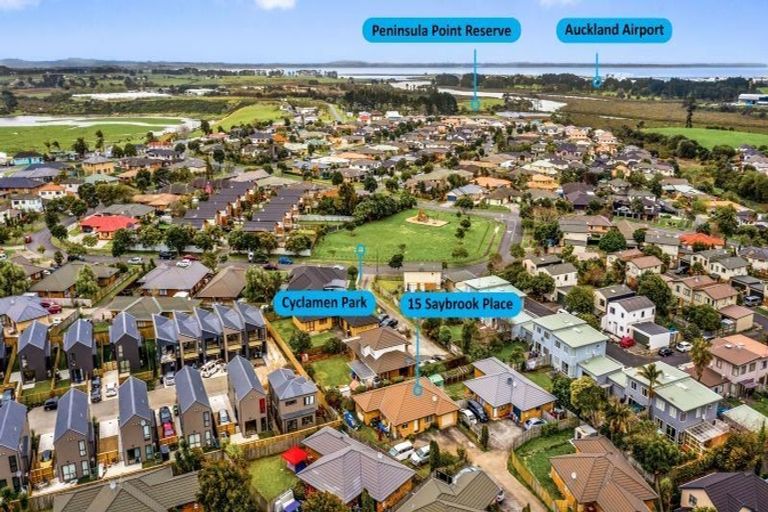 Photo of property in 15 Saybrook Place, Mangere, Auckland, 2022