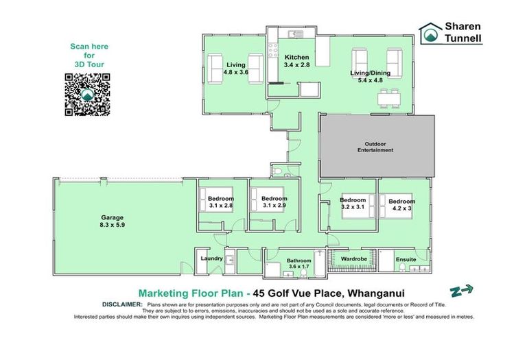 Photo of property in 45 Golf Vue Place, Castlecliff, Whanganui, 4501