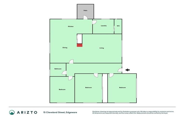 Photo of property in 15 Cleveland Street, Edgeware, Christchurch, 8013