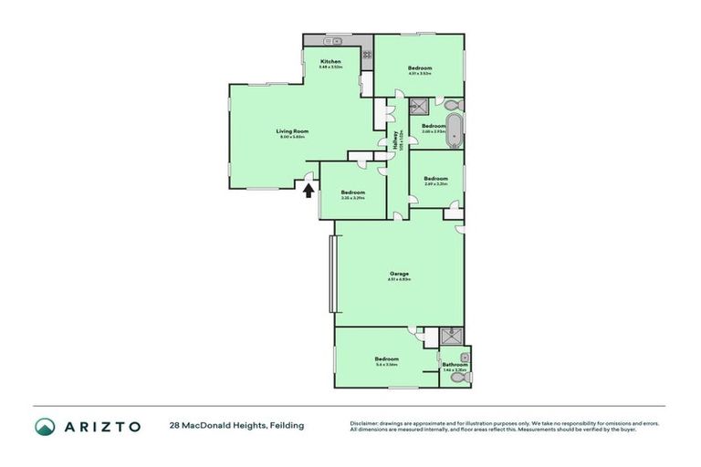 Photo of property in 28 Macdonald Heights, Feilding, 4702