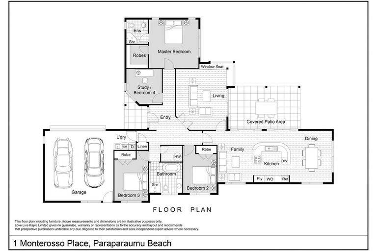 Photo of property in 1 Monterosso Place, Paraparaumu Beach, Paraparaumu, 5032