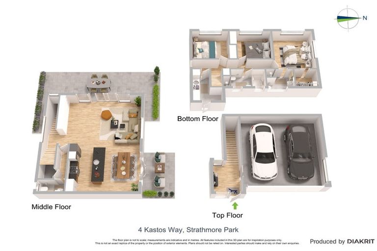 Photo of property in 4 Kastos Way, Strathmore Park, Wellington, 6022