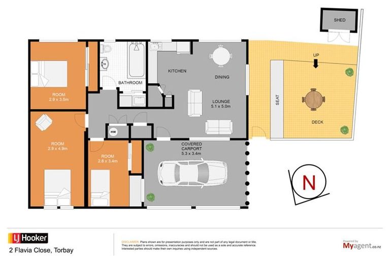 Photo of property in 1/2 Flavia Close, Torbay, Auckland, 0630