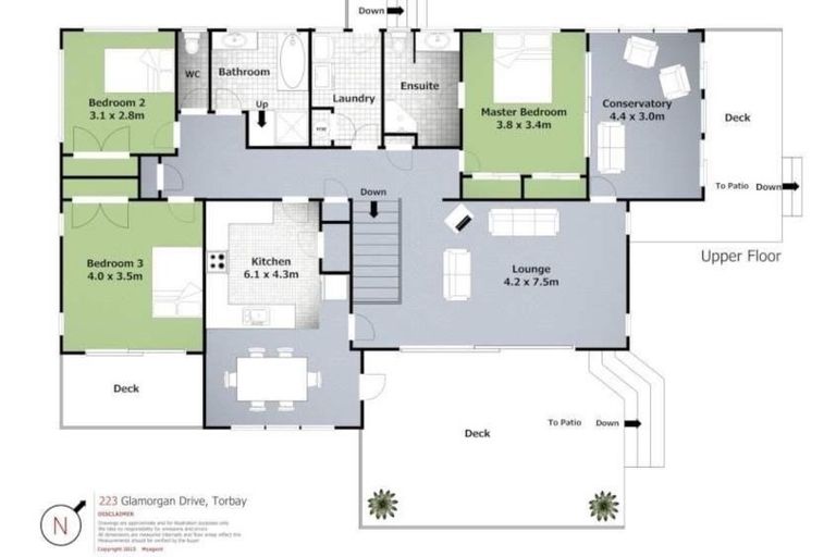 Photo of property in 223 Glamorgan Drive, Torbay, Auckland, 0630