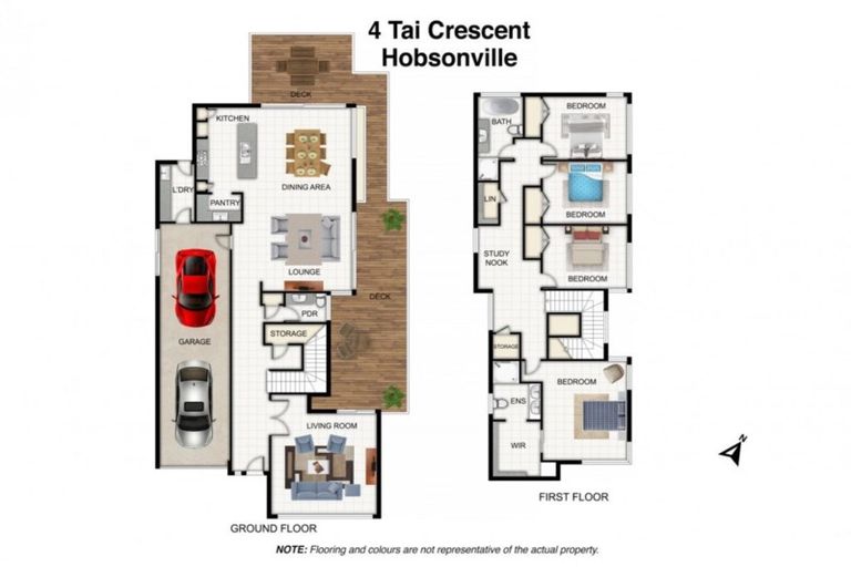 Photo of property in 4 Tai Crescent, Hobsonville, Auckland, 0616