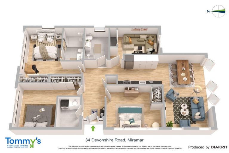 Photo of property in 34 Devonshire Road, Miramar, Wellington, 6022