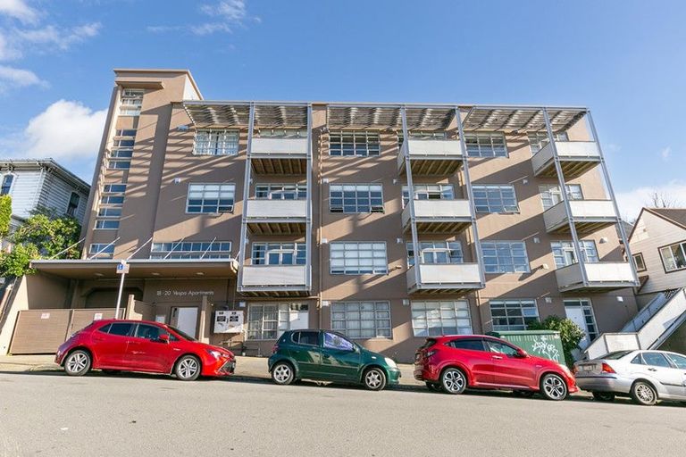 Photo of property in Vespa Apartments, 408/20 Hanson Street, Mount Cook, Wellington, 6021