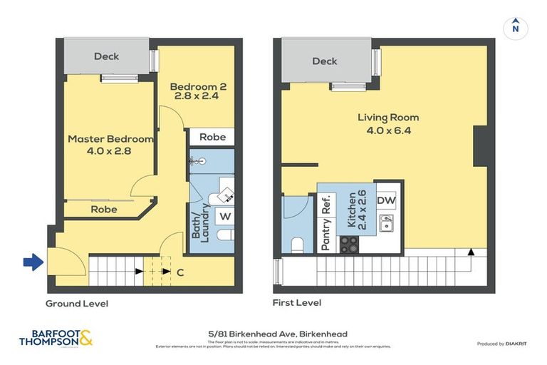 Photo of property in 5/81 Birkenhead Avenue, Birkenhead, Auckland, 0626