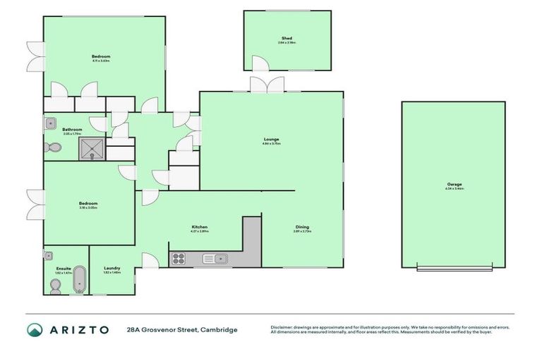 Photo of property in 28a Grosvenor Street, Cambridge, 3434