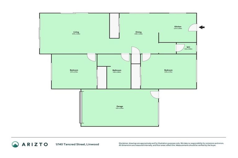 Photo of property in 1/140 Tancred Street, Linwood, Christchurch, 8062