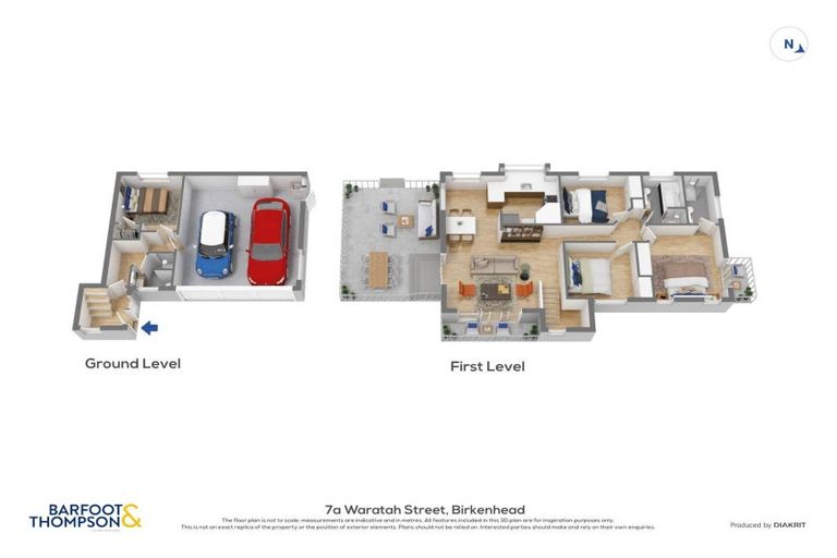 Photo of property in 7a Waratah Street, Birkenhead, Auckland, 0626