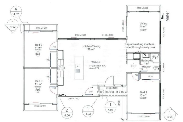 Photo of property in 24a Thompson Street, Leamington, Cambridge, 3432