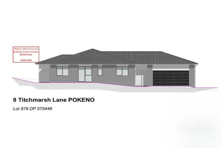 Photo of property in 9 Titchmarsh Lane, Pokeno, 2402