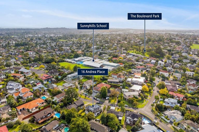 Photo of property in 16 Andrea Place, Sunnyhills, Auckland, 2010