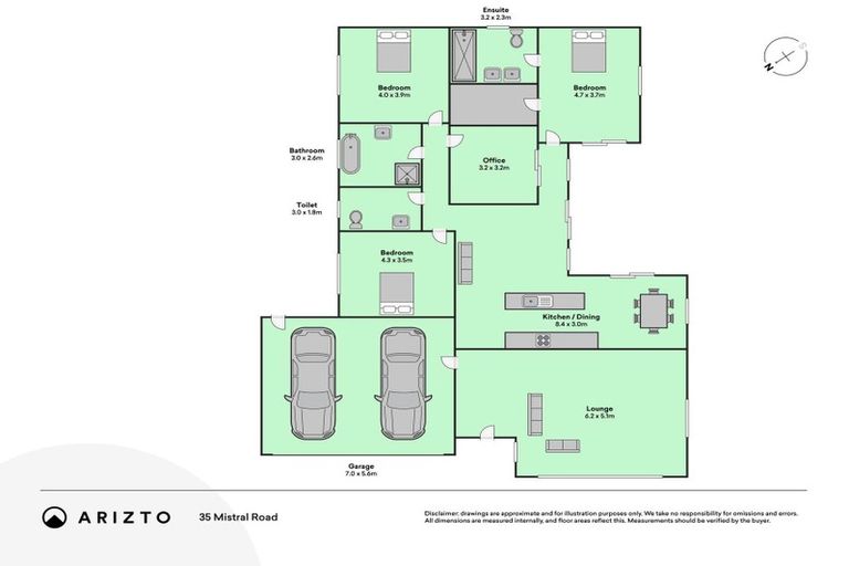 Photo of property in 35 Mistral Road, Northwood, Christchurch, 8051