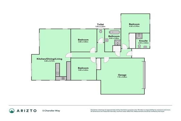 Photo of property in 5 Chandler Way, Rolleston, 7615