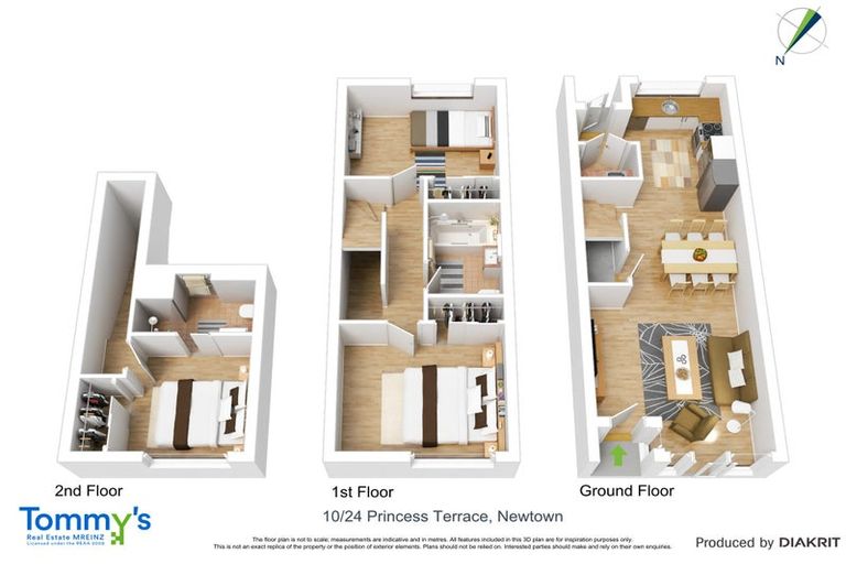 Photo of property in 10/24u Princess Terrace, Newtown, Wellington, 6021