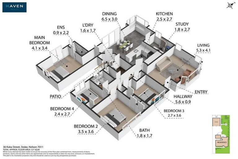 Photo of property in 36 Kaka Street, Stoke, Nelson, 7011