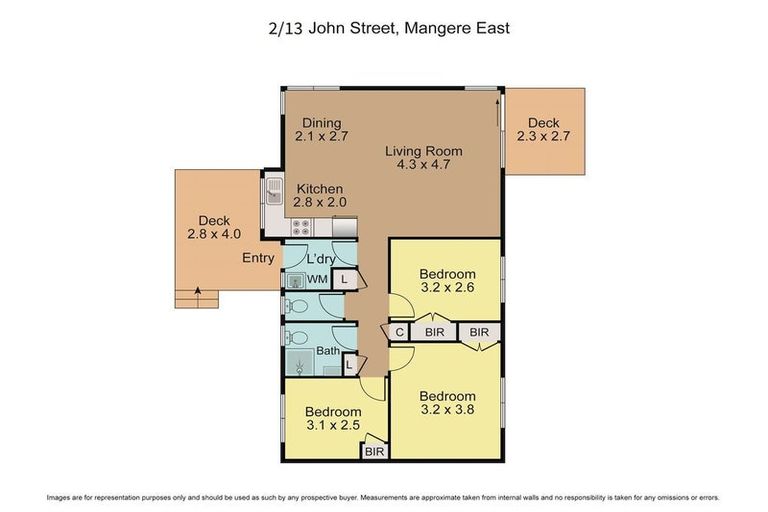 Photo of property in 2/13 John Street, Mangere East, Auckland, 2024