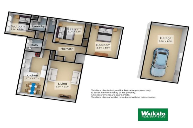Photo of property in 7 Vernall Street, Nawton, Hamilton, 3200