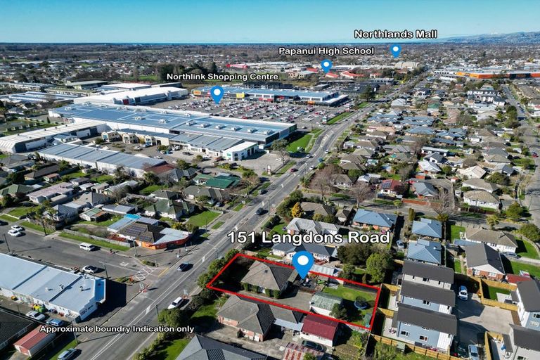 Photo of property in 151 Langdons Road, Northcote, Christchurch, 8052