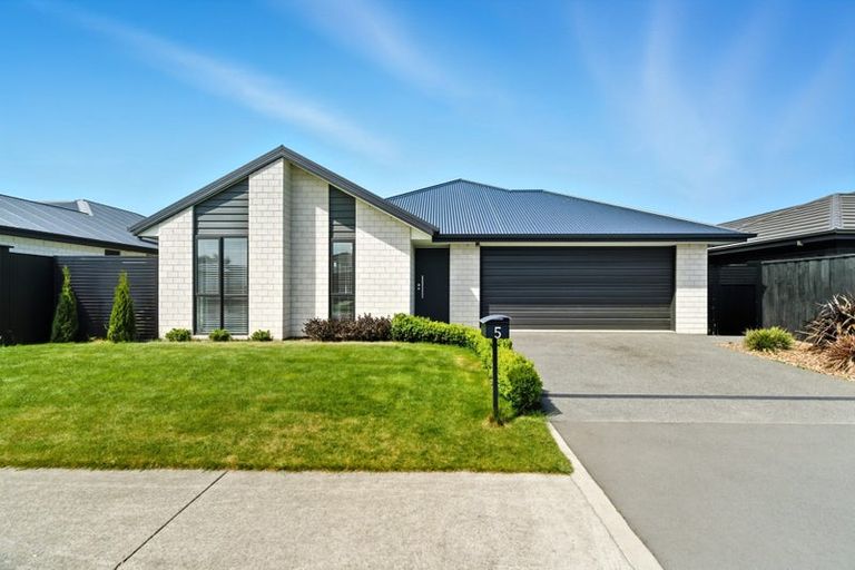 Photo of property in 5 Kennington Drive, Rolleston, 7615