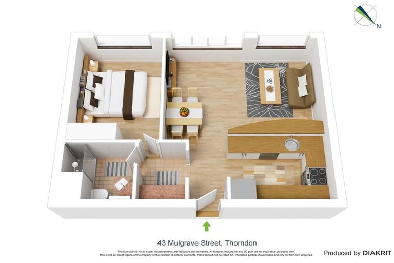 Photo of property in St Pauls Apartments, 76/43u Mulgrave Street, Thorndon, Wellington, 6011