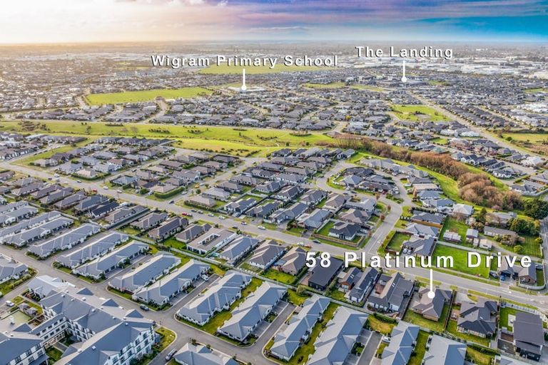 Photo of property in 58 Platinum Drive, Wigram, Christchurch, 8025