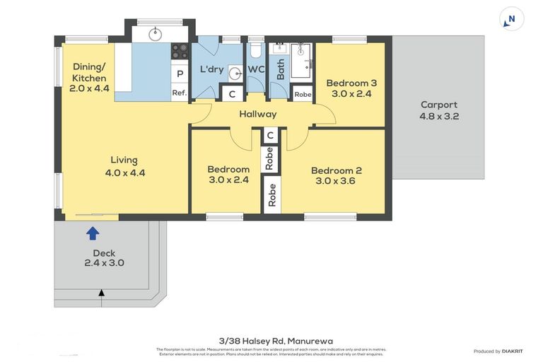 Photo of property in 3/38 Halsey Road, Manurewa, Auckland, 2102