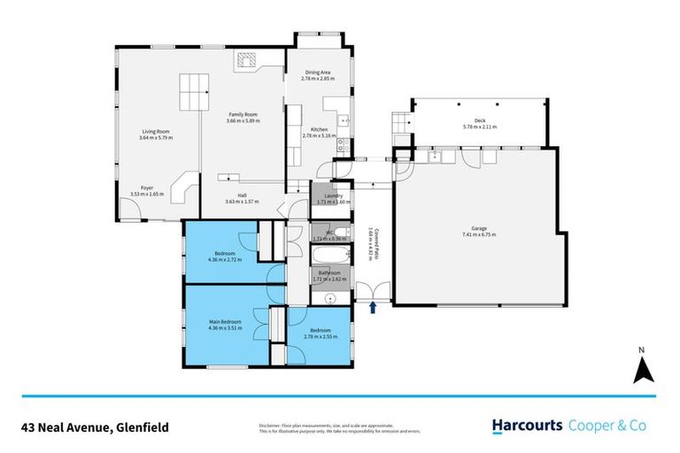 Photo of property in 43 Neal Avenue, Glenfield, Auckland, 0629