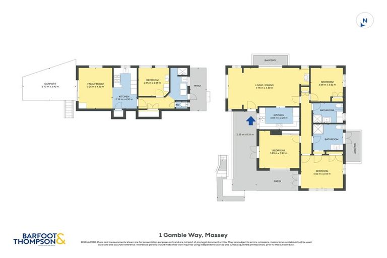 Photo of property in 1 Gamble Way, Massey, 0614