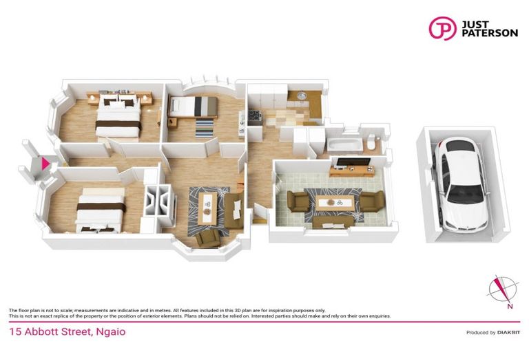 Photo of property in 15 Abbott Street, Ngaio, Wellington, 6035