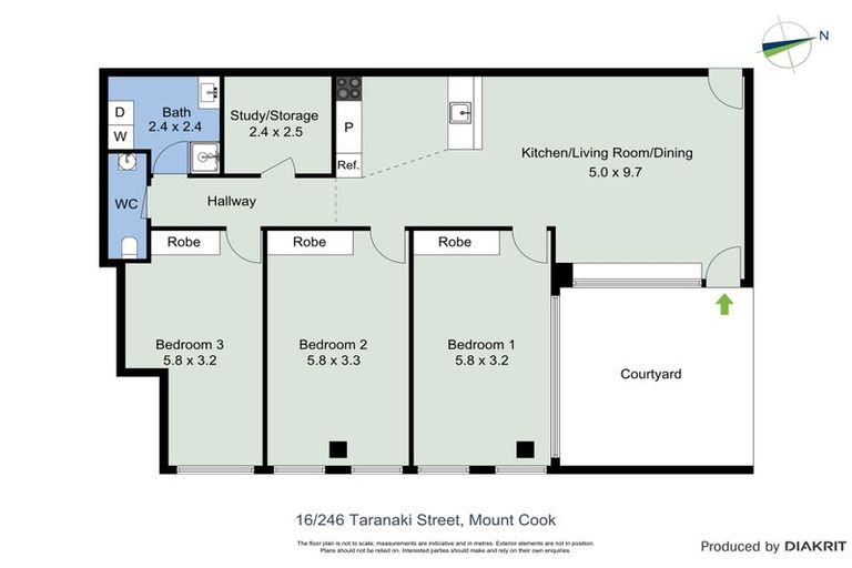 Photo of property in 16/246u Taranaki Street, Mount Cook, Wellington, 6011