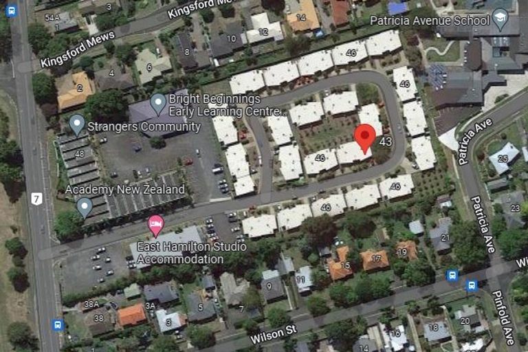 Photo of property in 43/46u Peachgrove Road, Hamilton East, Hamilton, 3216