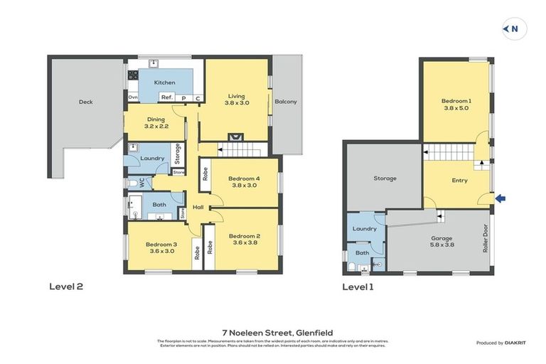 Photo of property in 7 Noeleen Street, Glenfield, Auckland, 0629