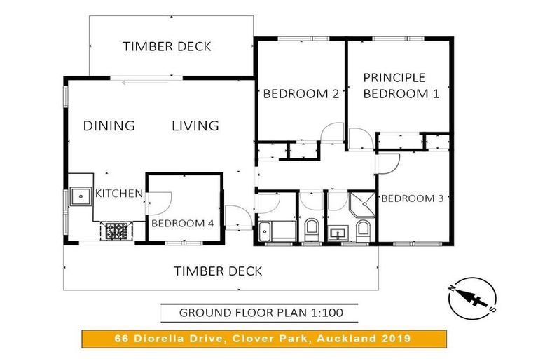 Photo of property in 66 Diorella Drive, Clover Park, Auckland, 2019