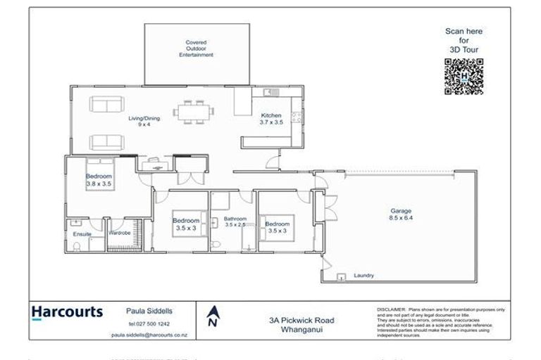 Photo of property in 3a Pickwick Road, Otamatea, Whanganui, 4571