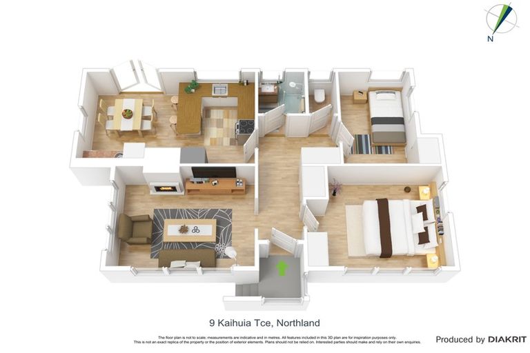 Photo of property in 9 Kaihuia Terrace, Northland, Wellington, 6012